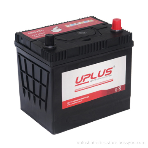 JIS Series 55D23L Mf 12V Voltage Car Battery in 12V/60mAh